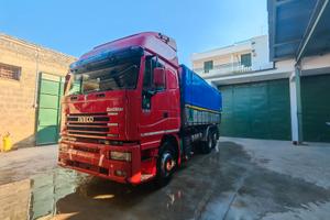 Iveco EuroStar 430 ribaltabile tril. TARGA GIALLA