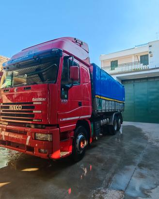 Iveco EuroStar 430 ribaltabile tril. TARGA GIALLA