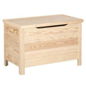 Cassapanca Baule in Pino 70x40x48cm 85L
