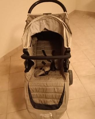 Passeggino city mini grigio verde