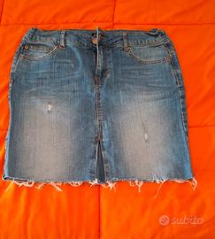 Gonna donna di jeans 