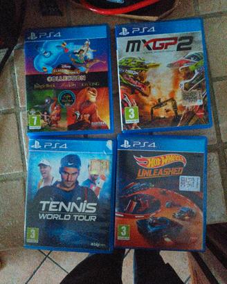 4 giochi PS4 PlayStation 4