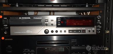 tascam lettore masterizzatore cd cd-rw900sl
