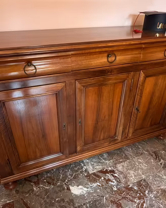 Credenza + cassapanca in legno – 200 € entrambe
