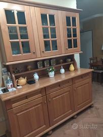 CREDENZA IN LEGNO MASSELLO STOSA