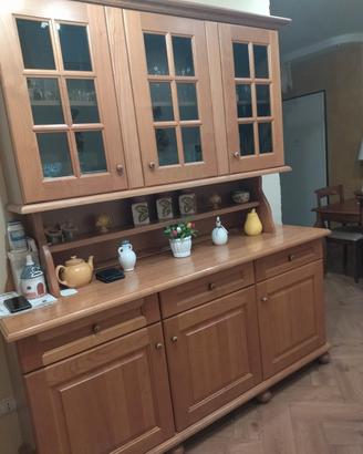 CREDENZA IN LEGNO MASSELLO STOSA