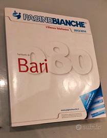 Pagine Bianche Bari 2013/2014 Elenco Telefonico 