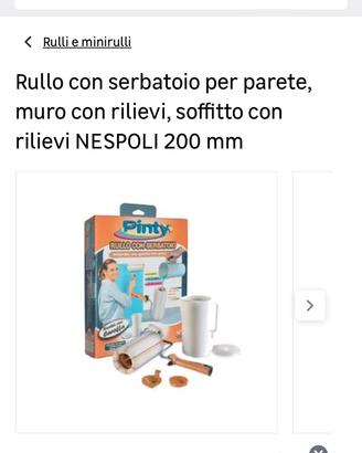 Rullo pittura con serbatoio