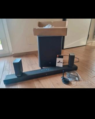 soundbar jbl 5.1 cinema + subwoofer 600watt