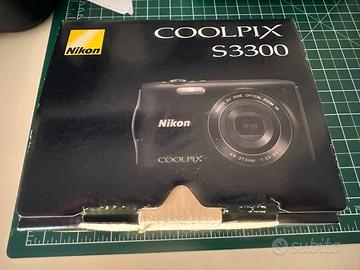 Nikon Coolpix S3300 16MP BLACK DIGITAL CAMERA