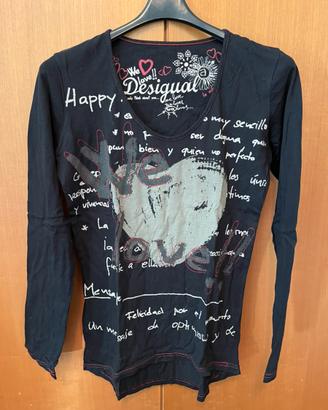 Maglia a maniche Desigual lunghe XL