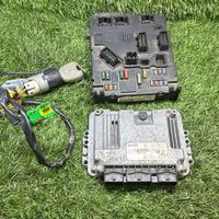 KIT CHIAVI CENTRALINA MOTORE CITROEN C3 1Â° Serie