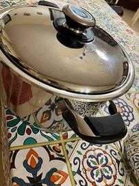 Pentola con coperchio misure in foto