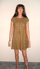 Abito in Maglia con filamenti LUREX Tg. U, NUOVO!