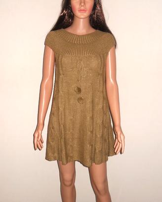 Abito in Maglia con filamenti LUREX Tg. U, NUOVO!