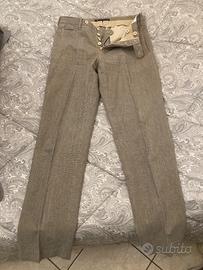 Pantalone in lino e cotone