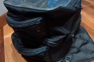 Borsa magnetica doppia serbatoio moto