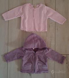 Coprispalle e felpa bimba