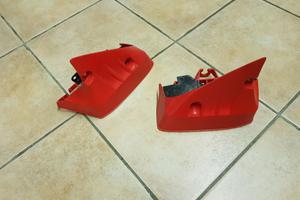 Convogliatori sottoserbatoio Yamaha XT 600 43F