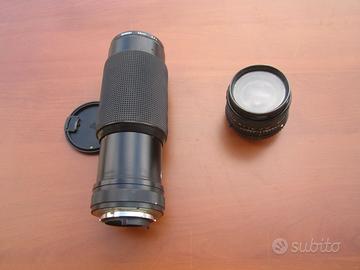 OBIETTIVI VIVITAR-ZOOM 75-30MM+ZOOM SIGMA-SUPER-W