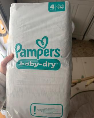 Pannolini baby dry da 7 a 18 chili (tg 4)
