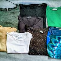stock 12 magliette/camicie donna tg. S.