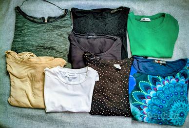 stock 12 magliette/camicie donna tg. S.