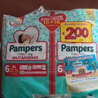 Pannolini taglia 6 xl