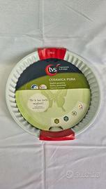 Tortiera Testo Teglia rivestita in Ceramica 28 cm