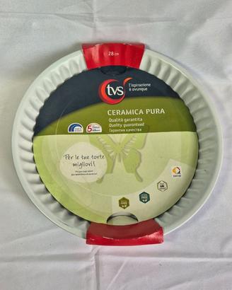 Tortiera Testo Teglia rivestita in Ceramica 28 cm