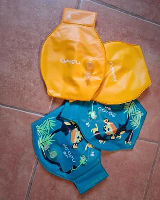 Due paia di braccioli bambini decathlon