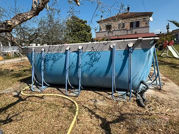 Piscina 8x4 metri  + pompe e strumentazione