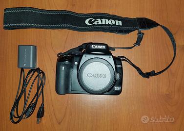 camera Canon EOS 400d e obiettivi