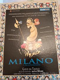 gioco da tavolo CONOSCERE MILANO mai usato