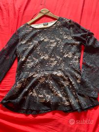 Blusa in pizzo Oltre nuova tg 50