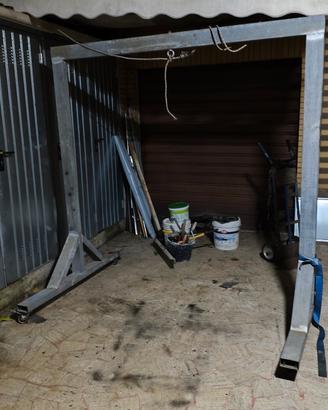 Gru a portale pe sollevamento motori o altro