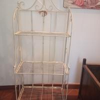 scaffale chiudibile 3 ripiani shabby