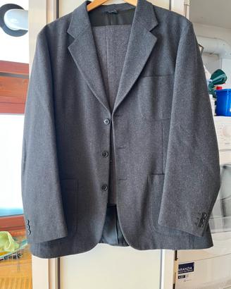 Abito uomo panno grigio