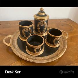 Set da Scrivania in Stile Impero Francese