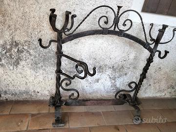 alari in ferro battuto 