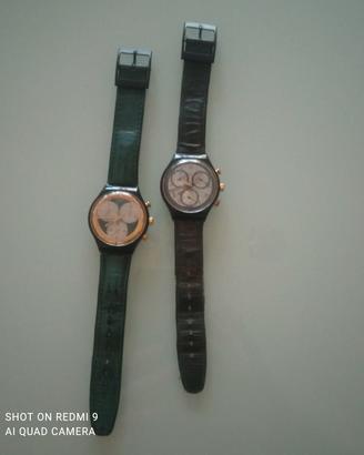 coppia orologi Swatch Chrono anni '90