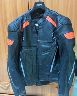 Giacca in pelle per moto M