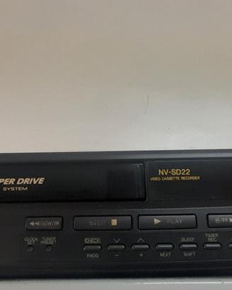 LETTORE VHS PANASONIC VIDEOREGISTRATORE SUPERDRIVE