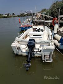 barca a motore 