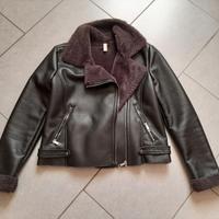 Montone ecopelle Mango marrone L