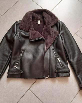 Montone ecopelle Mango marrone L