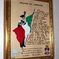 Quadro preghiera del carabiniere - virgo fidelis