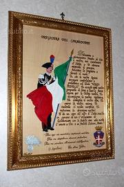 Quadro preghiera del carabiniere - virgo fidelis