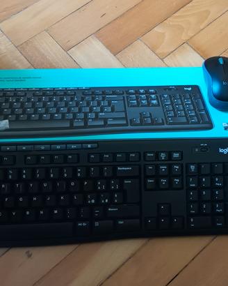 Tastiera e mouse Logitech