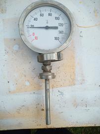 termometro industriale in acciaio inox  